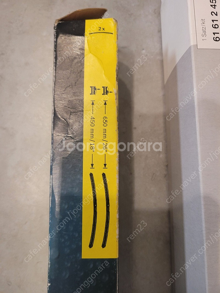 BMW f10 528i 순정 와이퍼 및 보쉬 와이퍼 판...--3