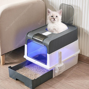 고양이 화장실 UV 살균 충전식 고양이화장실 팔아요