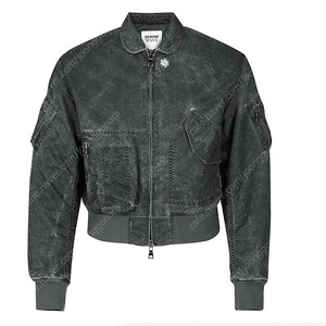 [노우웨이브] PIGMENT WASHING BOMBER JACKET-M