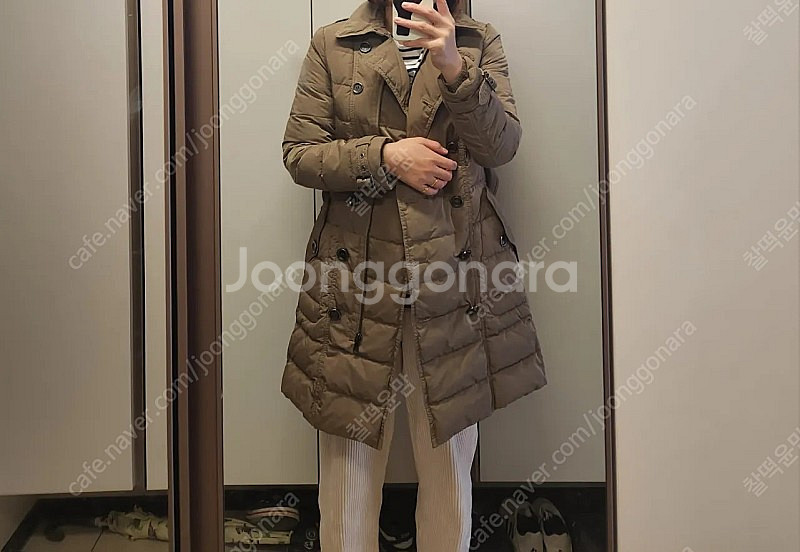 버버리 여성패딩--5