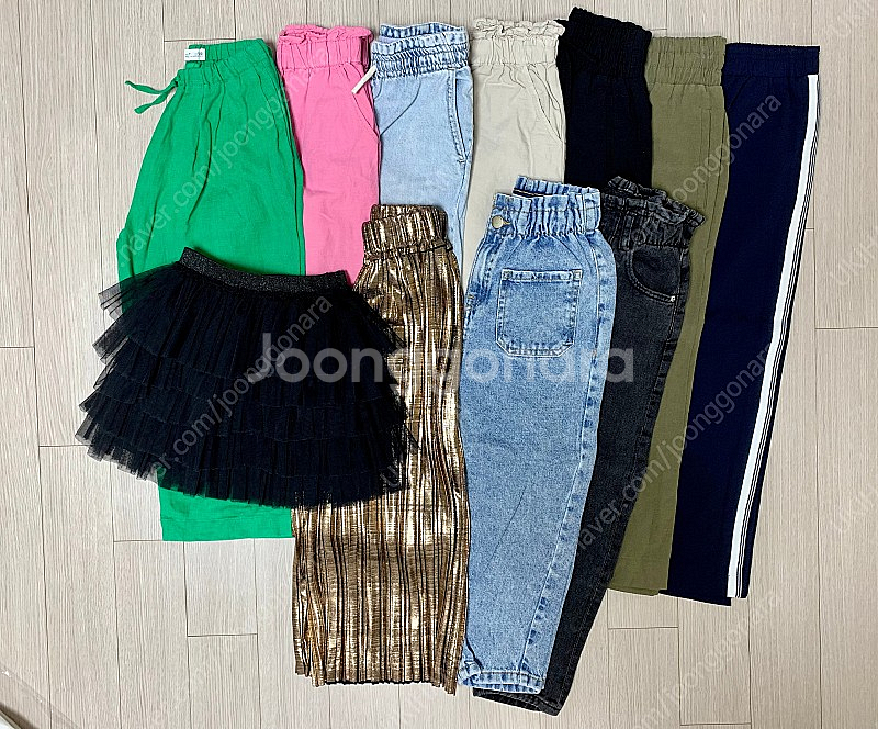 아동복 일괄) ZARA 자라 키즈 7사이즈 상의 팬츠--0