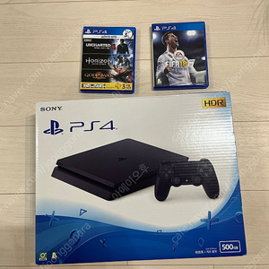 [급처] 플스4 슬림(ps4 slim) 풀셋 + 타이틀2개 팜(펌웨어 11, 최신)