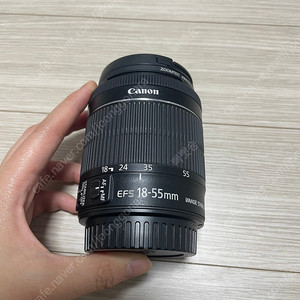 캐논렌즈 Efs 18-55mm 크롭 캐논 dslr 번들렌즈