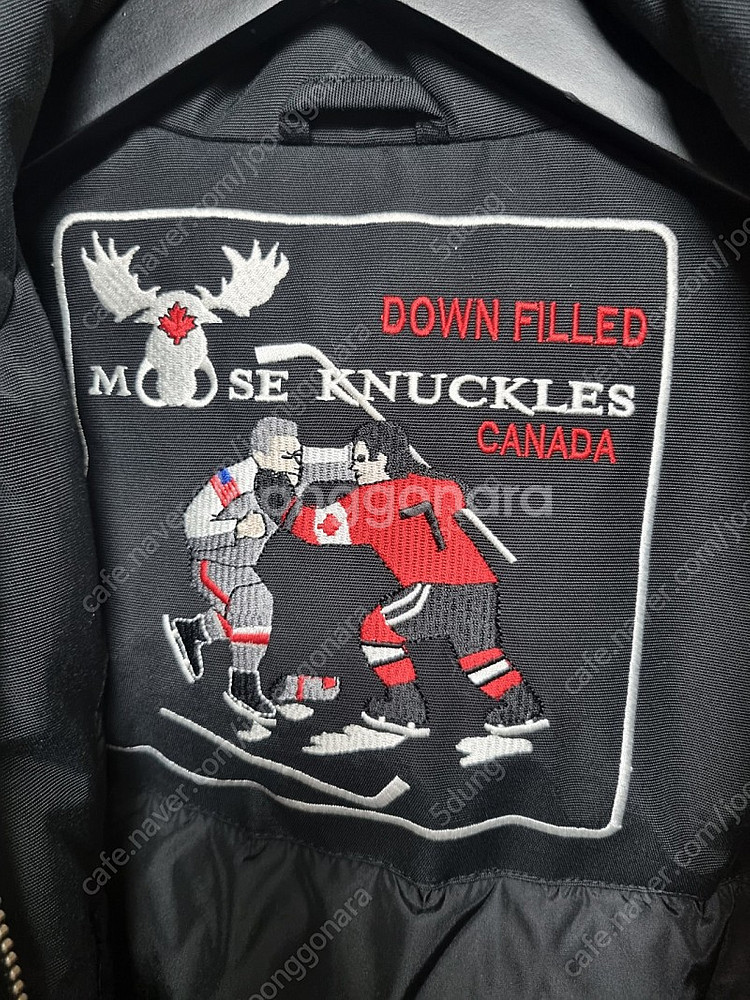 무스너클 스틸링 여성 xs 검흰 거의 새상품--3