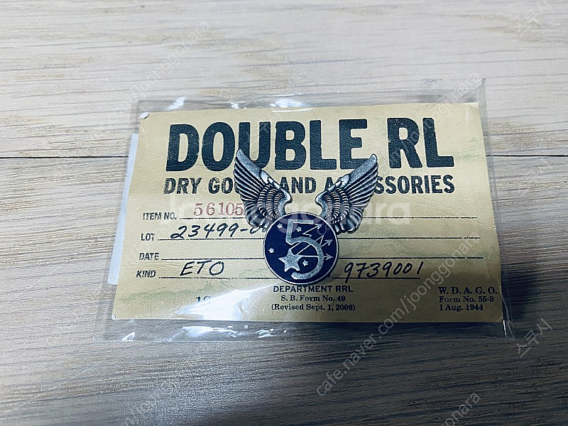 RRL 더블알엘 뱃지--4