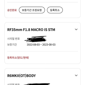 캐논 r6 mark2 rf24105L 팝니다