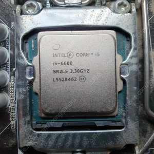 i5-6600 CPU + H110M-DGS보드(보드는 덤으로 드림) / 택배비 판매자 부담