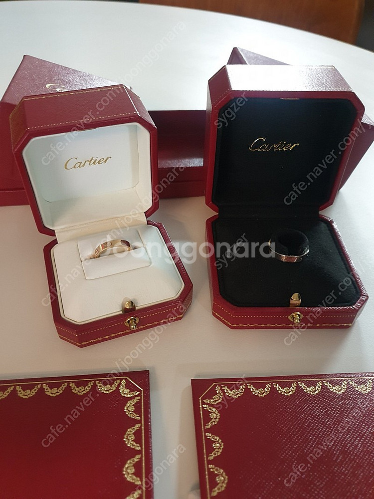 까르티에 러브링--1