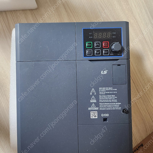 LS inverter(LSLV0055G-4EONN) G100, 5.5kw(1~2시간 사용) 팝니다