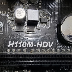 어즈락 H 110M HDV CPU포함