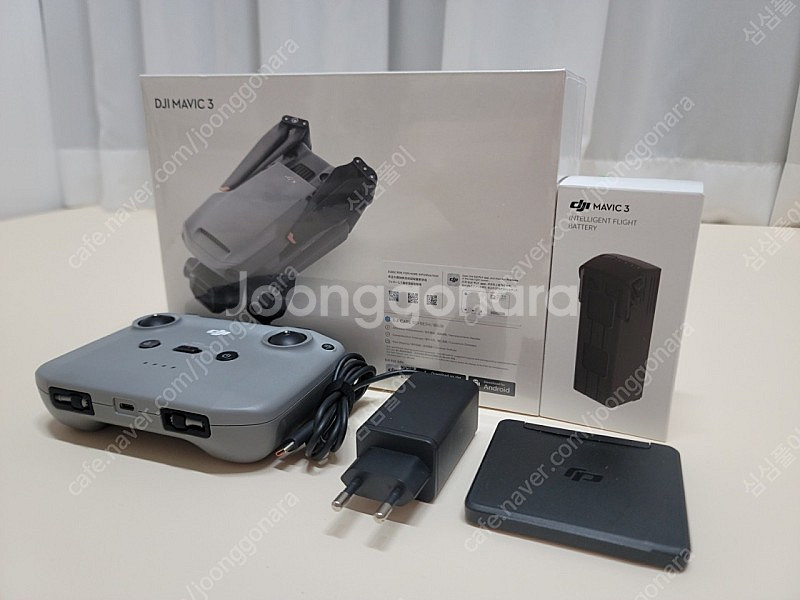 [기체+배터리 미개봉] DJI 매빅3+케어 리프레시 최...--2