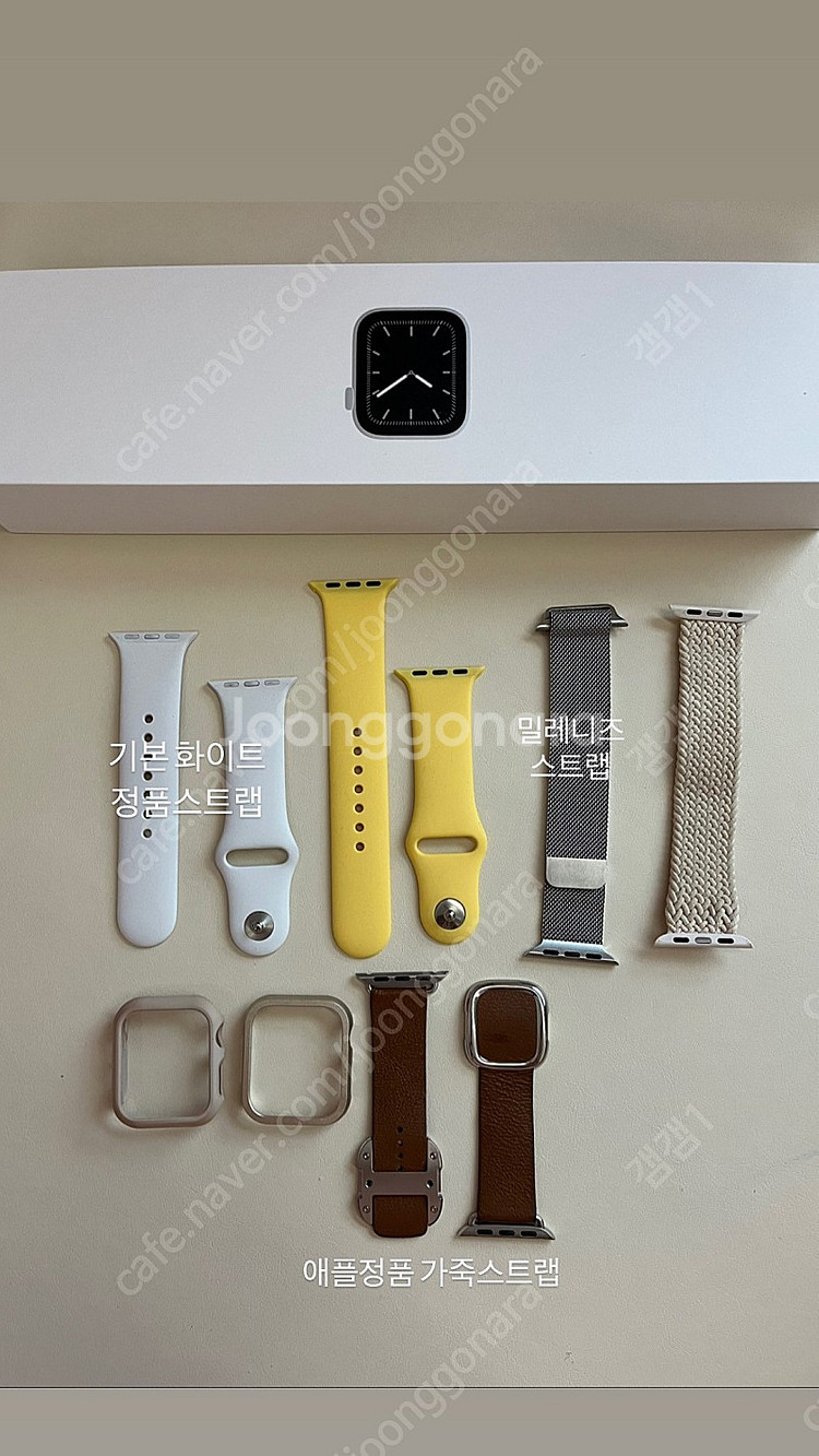 애플워치6 gps 40mm(베터리성능 93%)--5