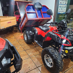 농업용 화물 덤프 화물 농운기 ATV 사륜 4륜 오토바이 사바리 사발이 대한모터스 dh150 모델