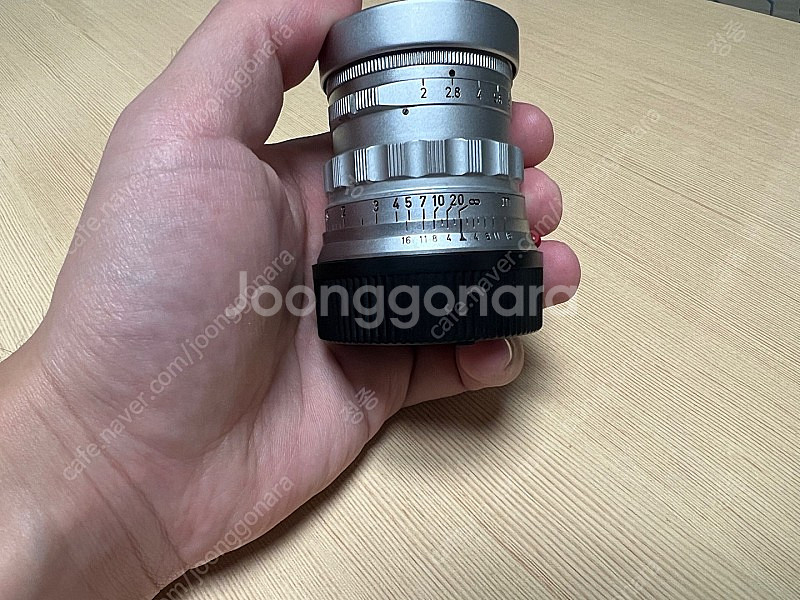 라이카 주미크론 50mm 리지드(rigid) 1세대 상태 좋은 것 판매합니다.--0