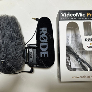 로데 마이크 Rode VideoMic Pro+ 팝니다.