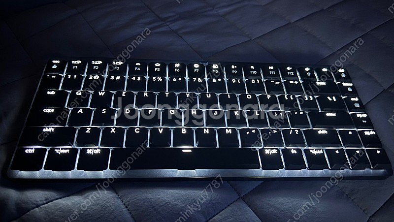 로지텍 무선 키보드 메카니칼 미니 mechanical mini 청축--0