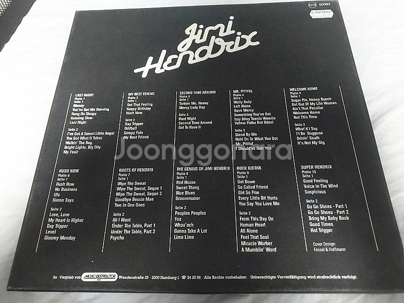 Jimi Hendrix – 10 LP Kassette ...--2