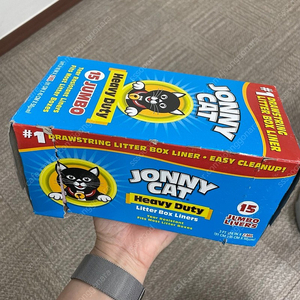 JONNY CAT 캣라이너 간편한 고양이 화장실 갈이 일회용