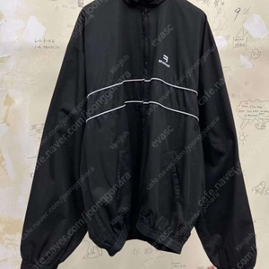 BALENCIAGA 발렌시아가 파이핑 점퍼 바람막이 자켓