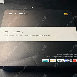 SMSL SU-9n ES9038PRO 오디오 DAC