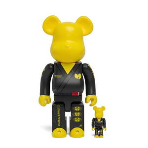 우탱 클랜 x 베어브릭 피규어 미개봉 새제품 A&P X WU TANG BE@RBRICK 100% / 400%