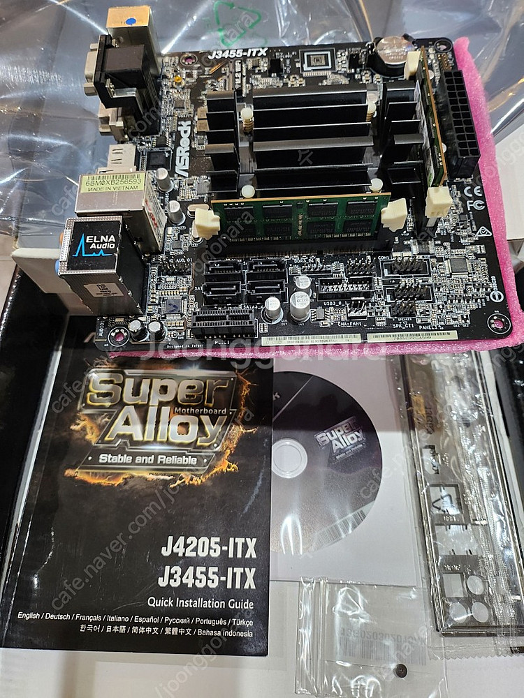 애즈락 j3455 itx 메모리 8g--1