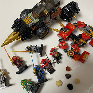 레고 닌자고 기모노 도복 로이드, 카이, 제이, 콜, 쟌, 드릴 머신, 파이어로봇 70500, 70502 일괄 판매합니다