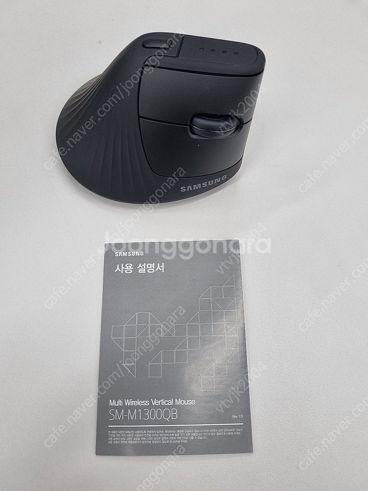삼성전자 버티컬 마우스 SM-M1300QB 블루투스 저...--1