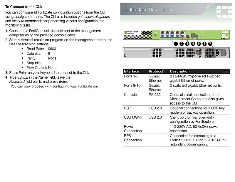 (가격인하) 포티넷 FORTIGATE 300C / 방화...--8