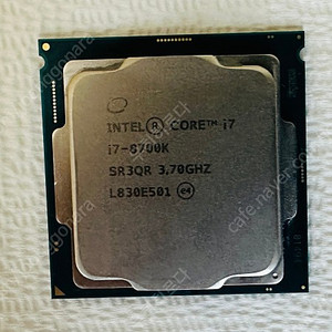 i7 8700k CPU 팝니다