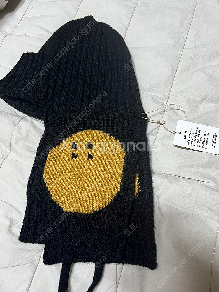 Kapital 캐피탈 스마일 비니 블랙--0