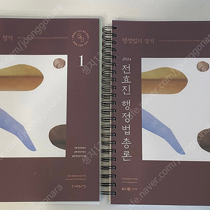 전효진 2024 행정법의 정석 기본서 (두권 세트)