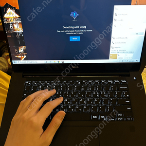 DELL XPS15 9560 4K 터치스크린