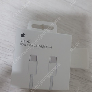 아이폰 USB-C, C to C 정품 박스 오픈만해본 새 제품 팝니다!