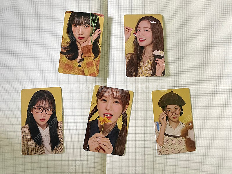 레드벨벳 11번가 시그 특전 포토카드 포카--1