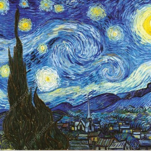 빈센트반 고흐 그림 액자 명화 "별이 빛나는 밤에"