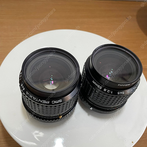 펜탁스 645 55mm 렌즈 2대