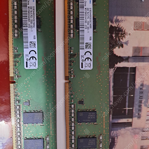 삼성 램 ddr4 2666 4g * 2개 팝니다