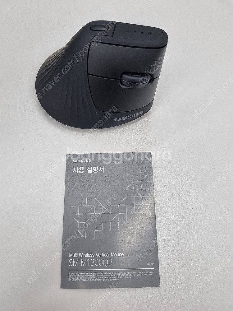 삼성전자 버티컬 마우스 SM-M1300QB 블루투스 저...--1