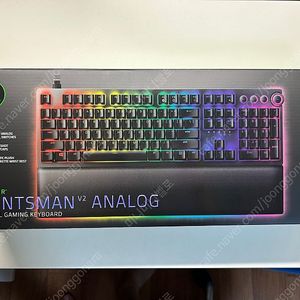 레이저 v2 아날로그 미개봉 정발 키보드 팝니다.razer huntsman analog