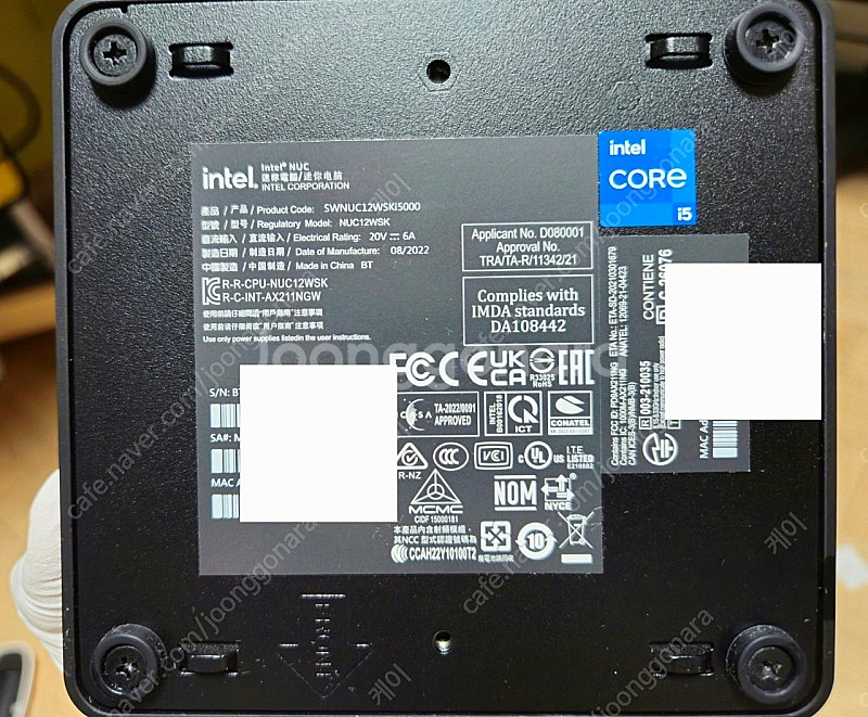 인텔 NUC 12 PRO NUC12WSKI5 국내 정발...--3