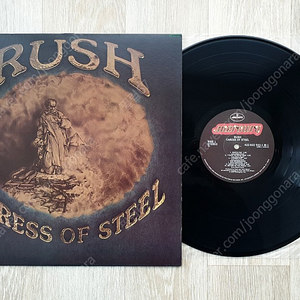 (LP 판매) 프록, 하드락 - 러쉬 (Rush) Caress Of Steel 1985년 미국반