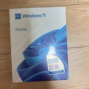 Microsoft Windows 11 Home (처음사용자용 한글) FPP 정품 미개봉 판매합니다.