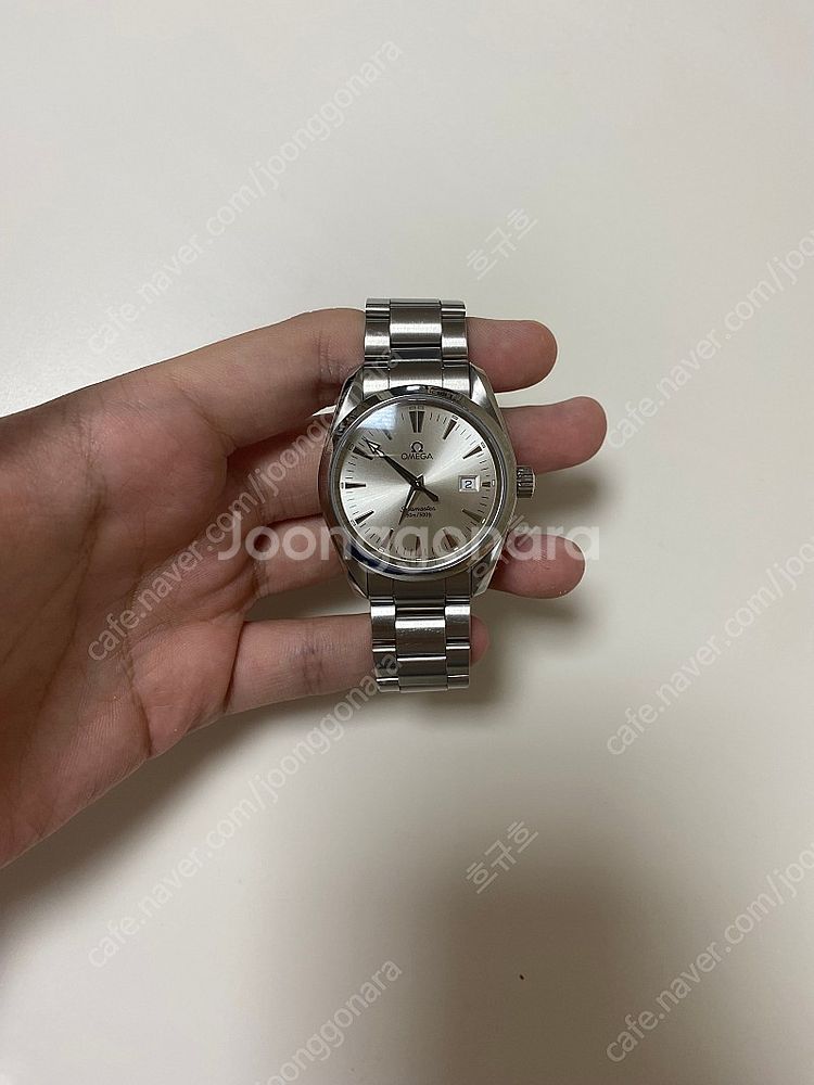오메가 아쿠아테라 쿼츠 36mm--0