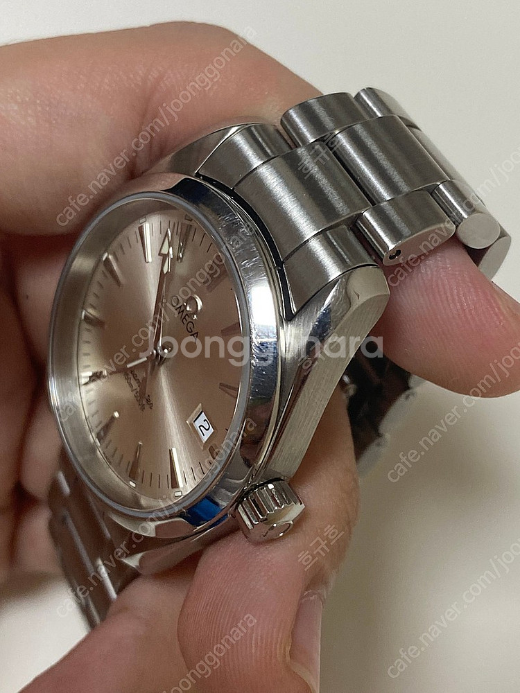 오메가 아쿠아테라 쿼츠 36mm--3