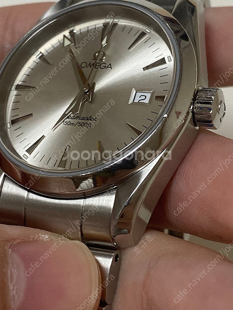 오메가 아쿠아테라 쿼츠 36mm--4