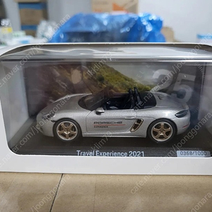 1:43/미니챔프/Porsche Boxster 718 Travel Experience Construction year 2021 silver 수집용 자동차 정밀 모형 판매 가격수정