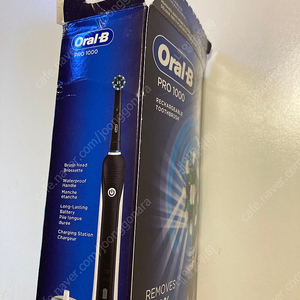 오랄비 전동칫솔. oral b 전동치솔. 미사용 새제품.