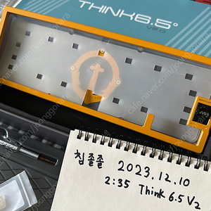 Think6.5 V2 (명크) Yellow / Pc , GMK Serika R2 히라가나 코어 (미개봉) 팝니다.