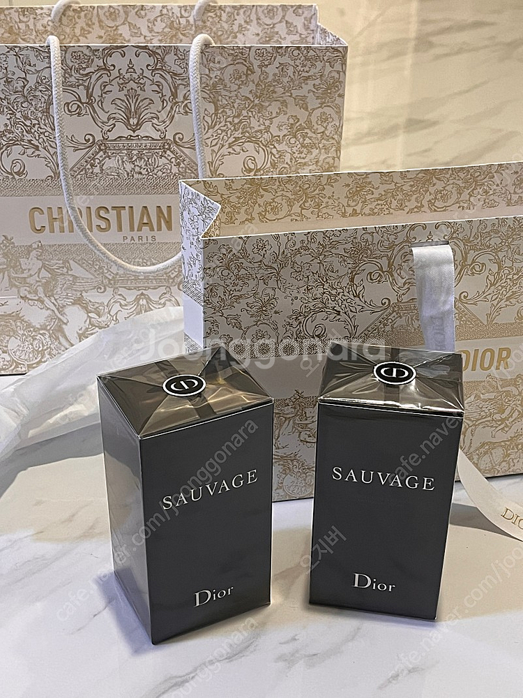 디올 소바쥬 에프터 쉐이브 로션, 밤 새제품 (쇼핑백 포함 선물세트)--4